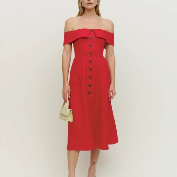 Adriel Linen Dress - Picture 3 of 5